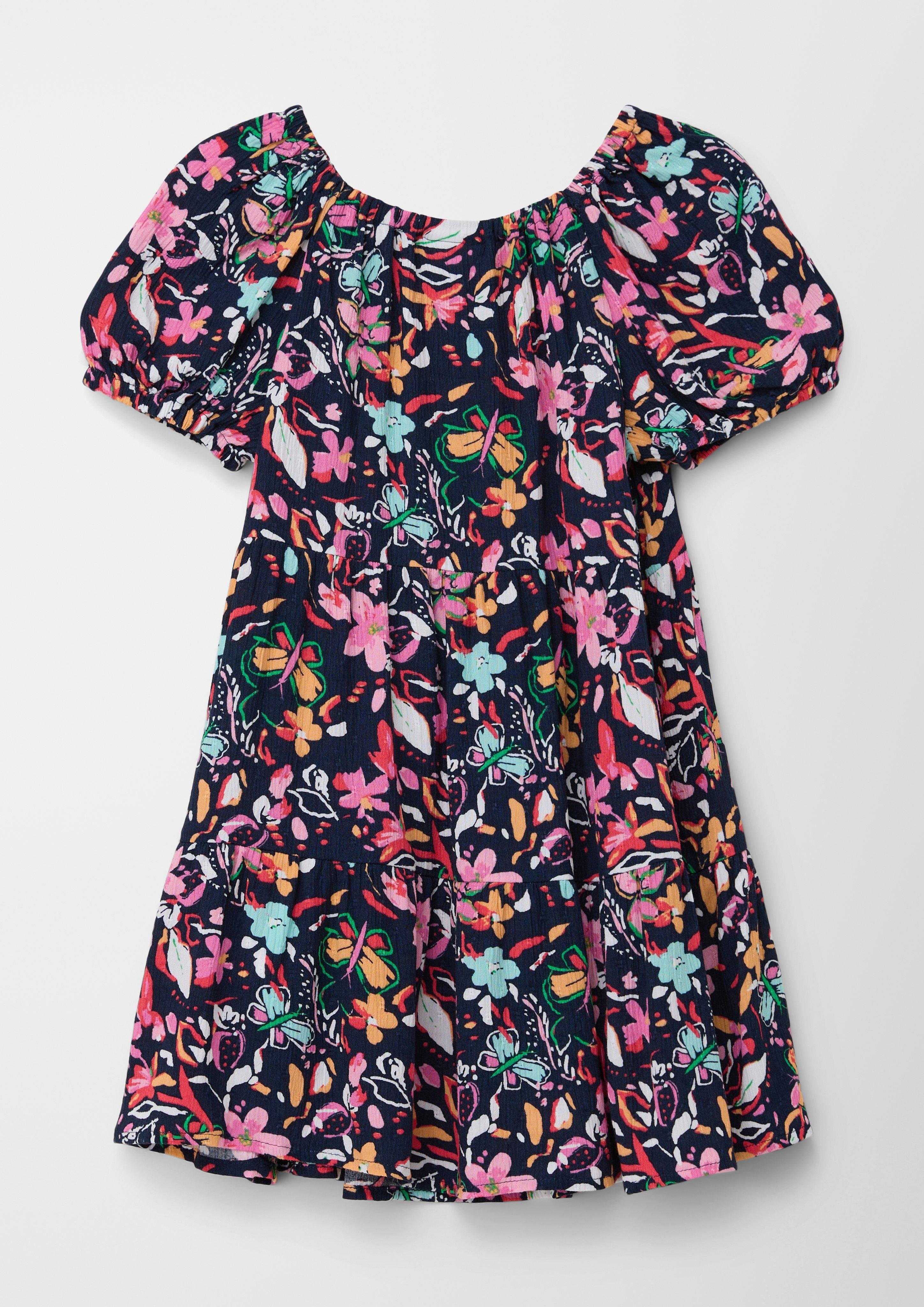 Stufenkleid mit Allover-Print  2130558-59A0