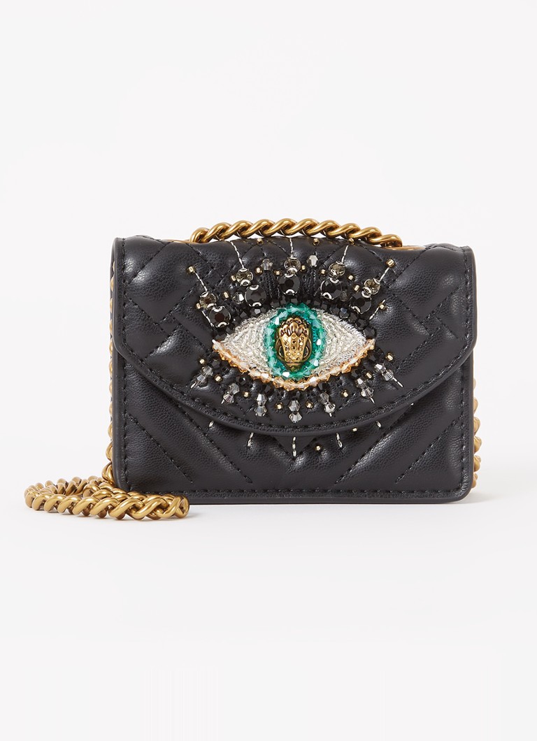 Borsa a tracolla trapuntata Micro Kensington Eye di Kurt Geiger