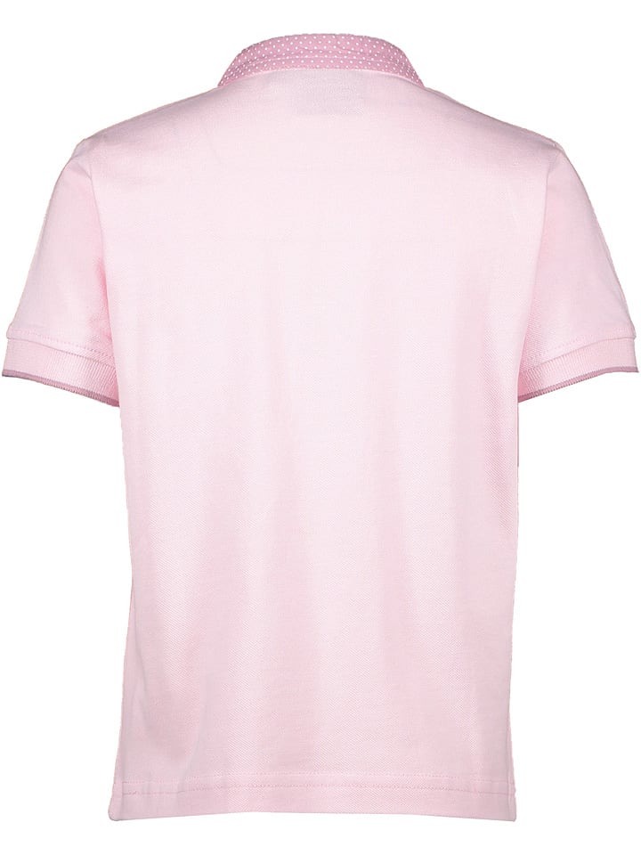 Isartrachten Trachtenpoloshirt in Rosa günstig kaufen