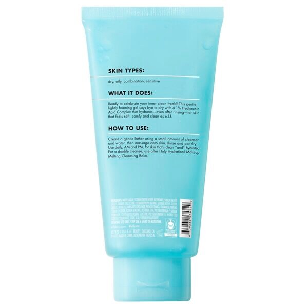 e.l.f. Skin Holy Hydration! Clean Freak Daily Cleanser 162ml