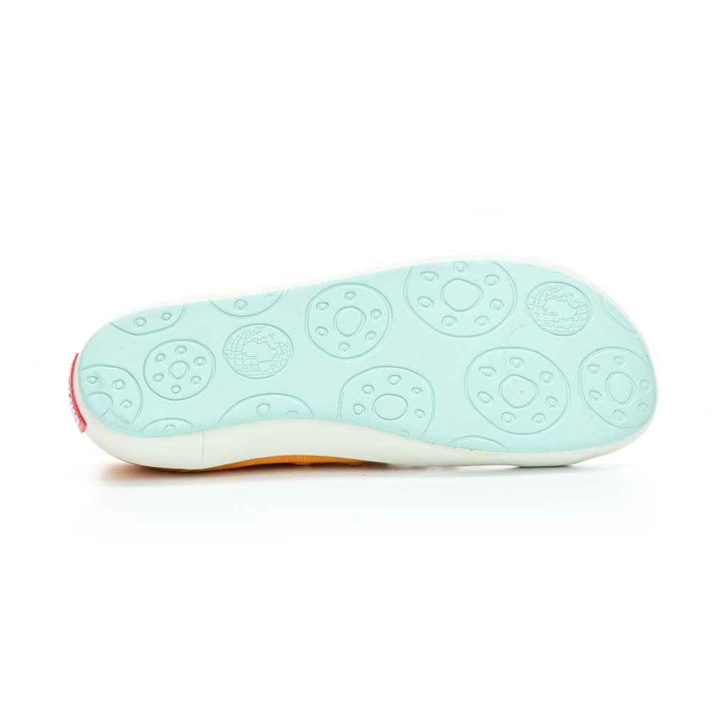 Camper Peu Rambla Vulcan Lona Opal Orange (18869-109) Barfußschuhe