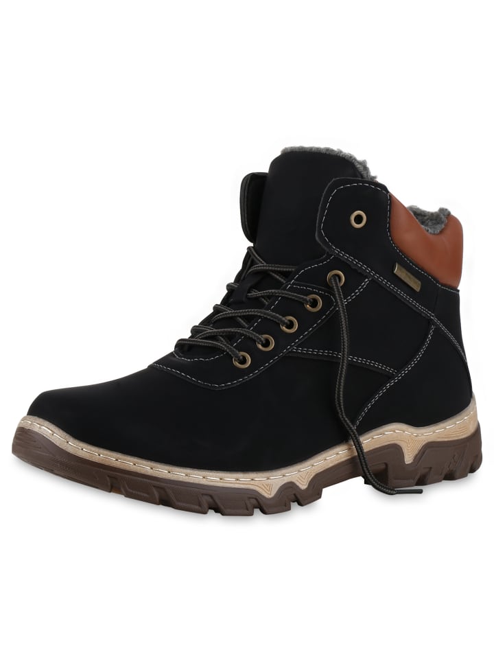 VAN HILL Winter Boots Jamie in Schwarz günstig kaufen