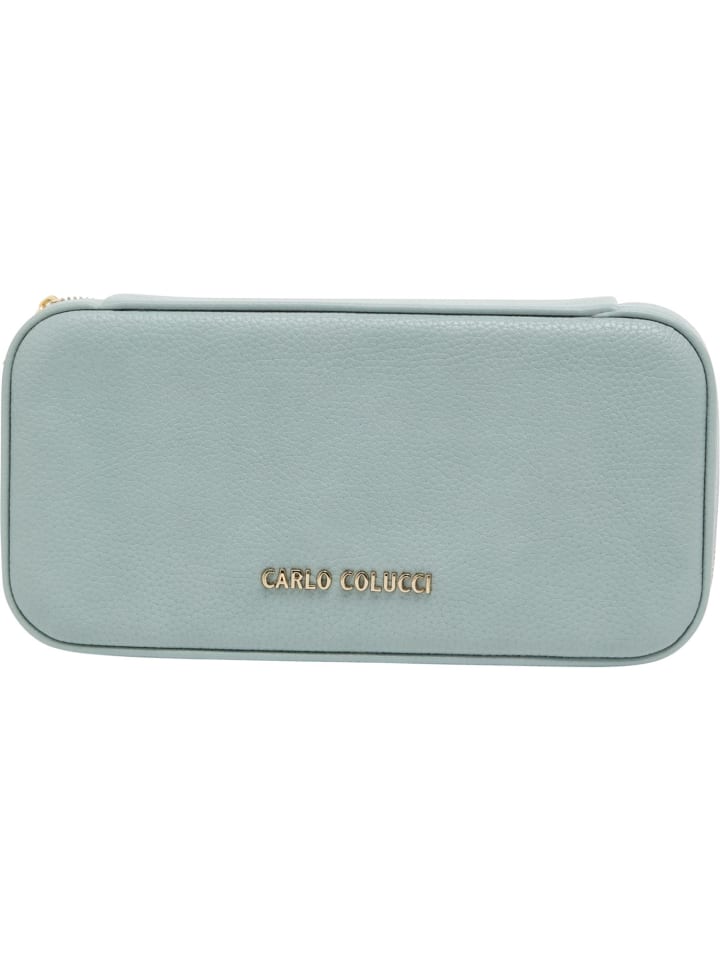 Carlo Colucci Schmucktasche DeGiovanni in Petrol günstig kaufen onesize