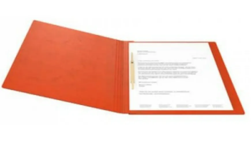 EXACOMPTA Schnellhefter A4 aus Colorspan 355g/m2 Orange