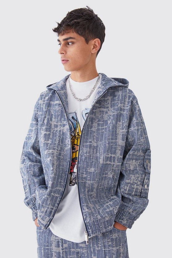 Oversize Hoodie mit Reißverschluss