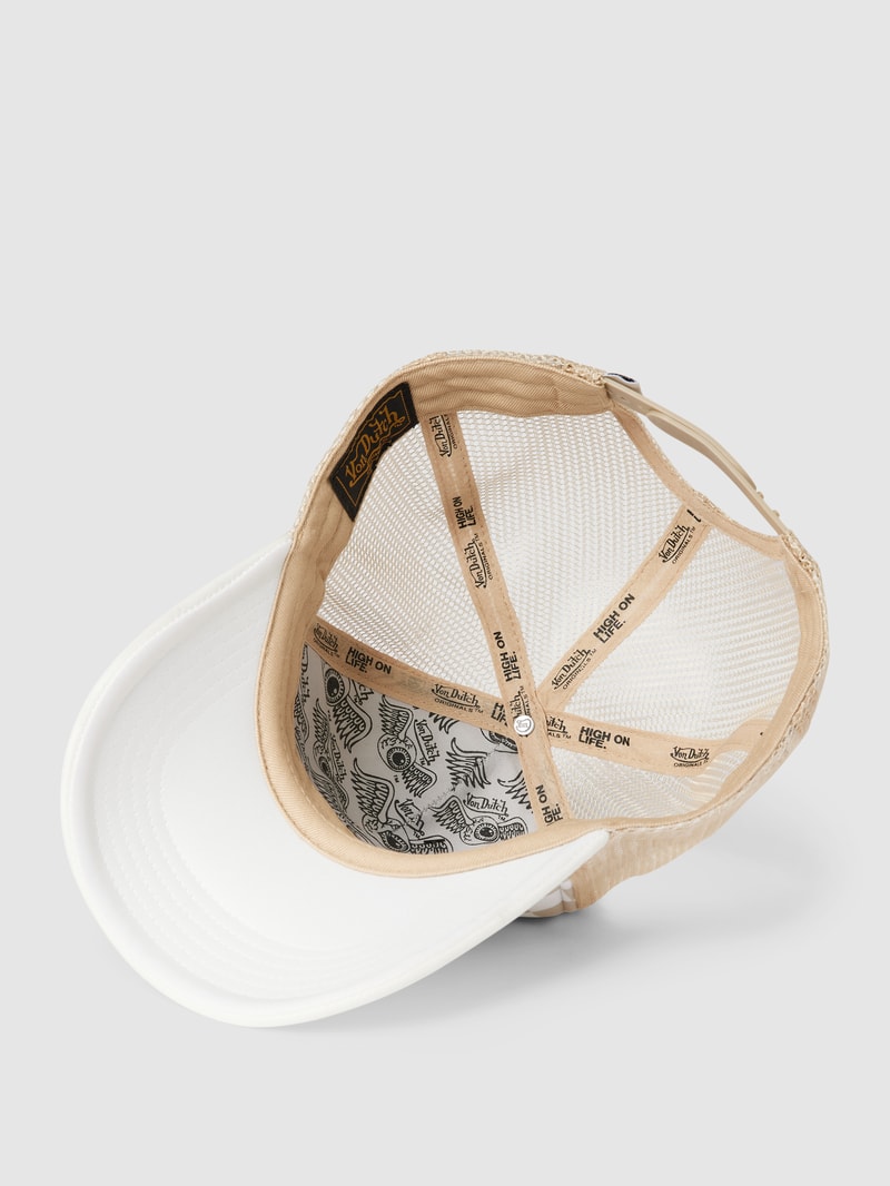 Basecap mit Label-Stitching in beige