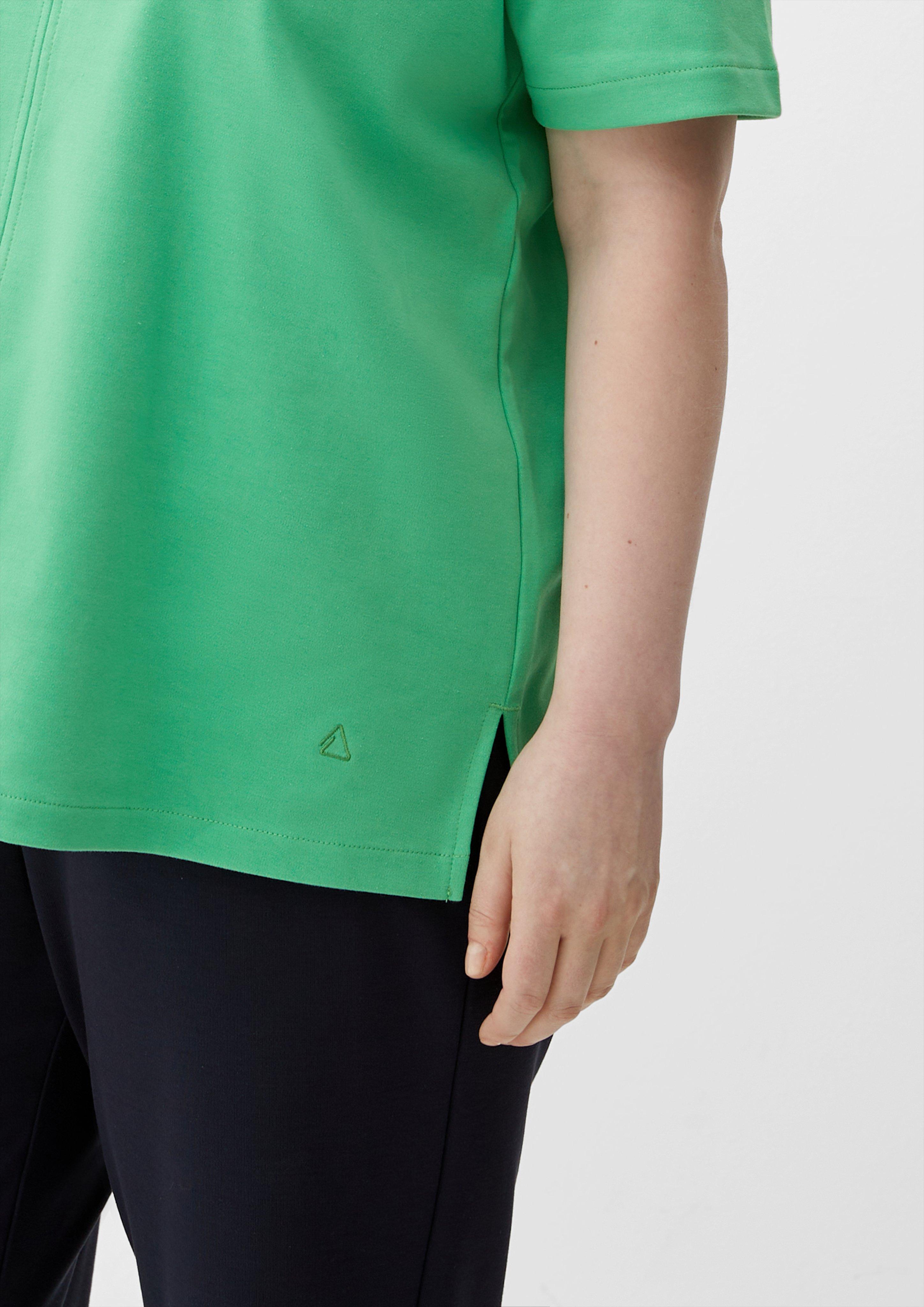 T-Shirt mit Klappkragen  2129393-7578