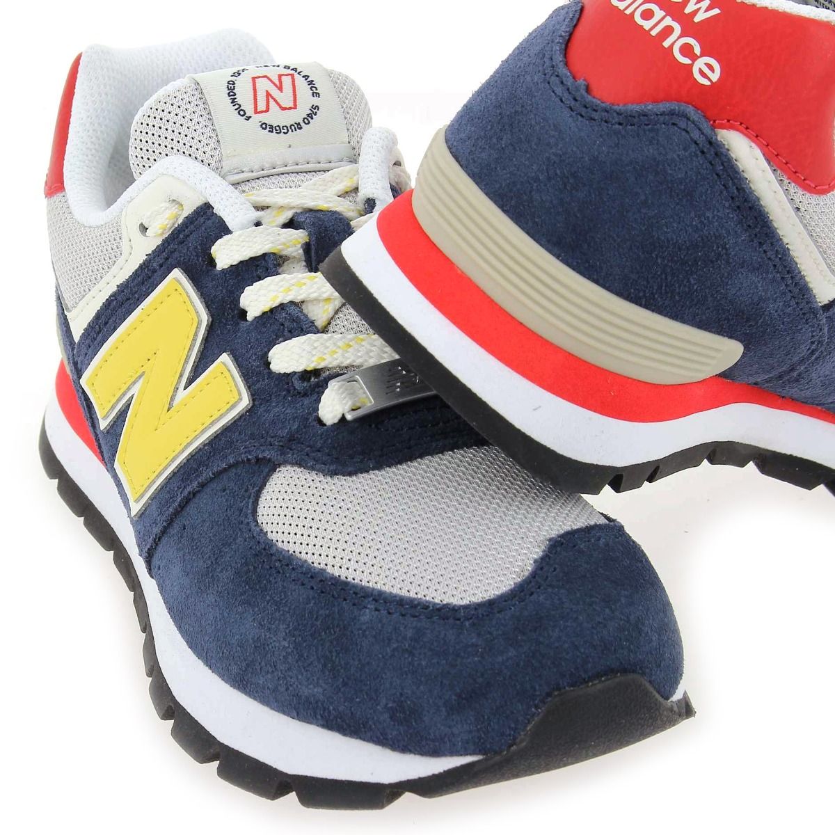 New Balance  GC574D - bleu jaune