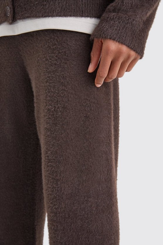 Lockere flauschige Jogginghose