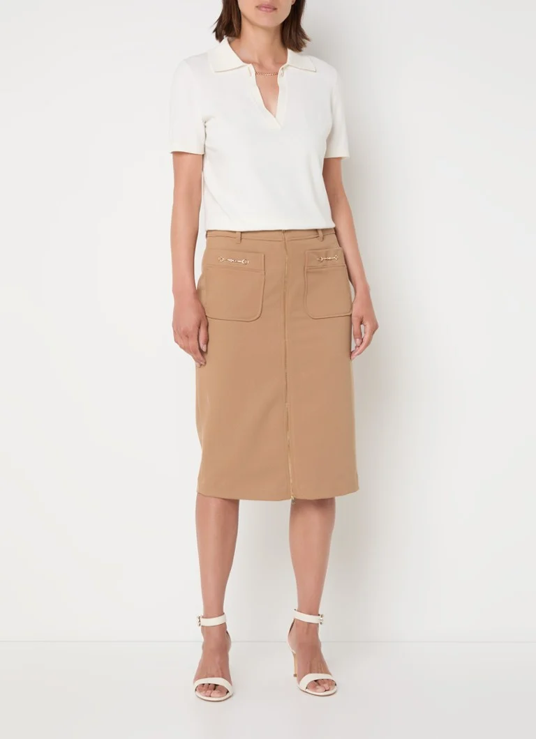 Top in maglia fine con dettaglio a catena di Claudia Sträter