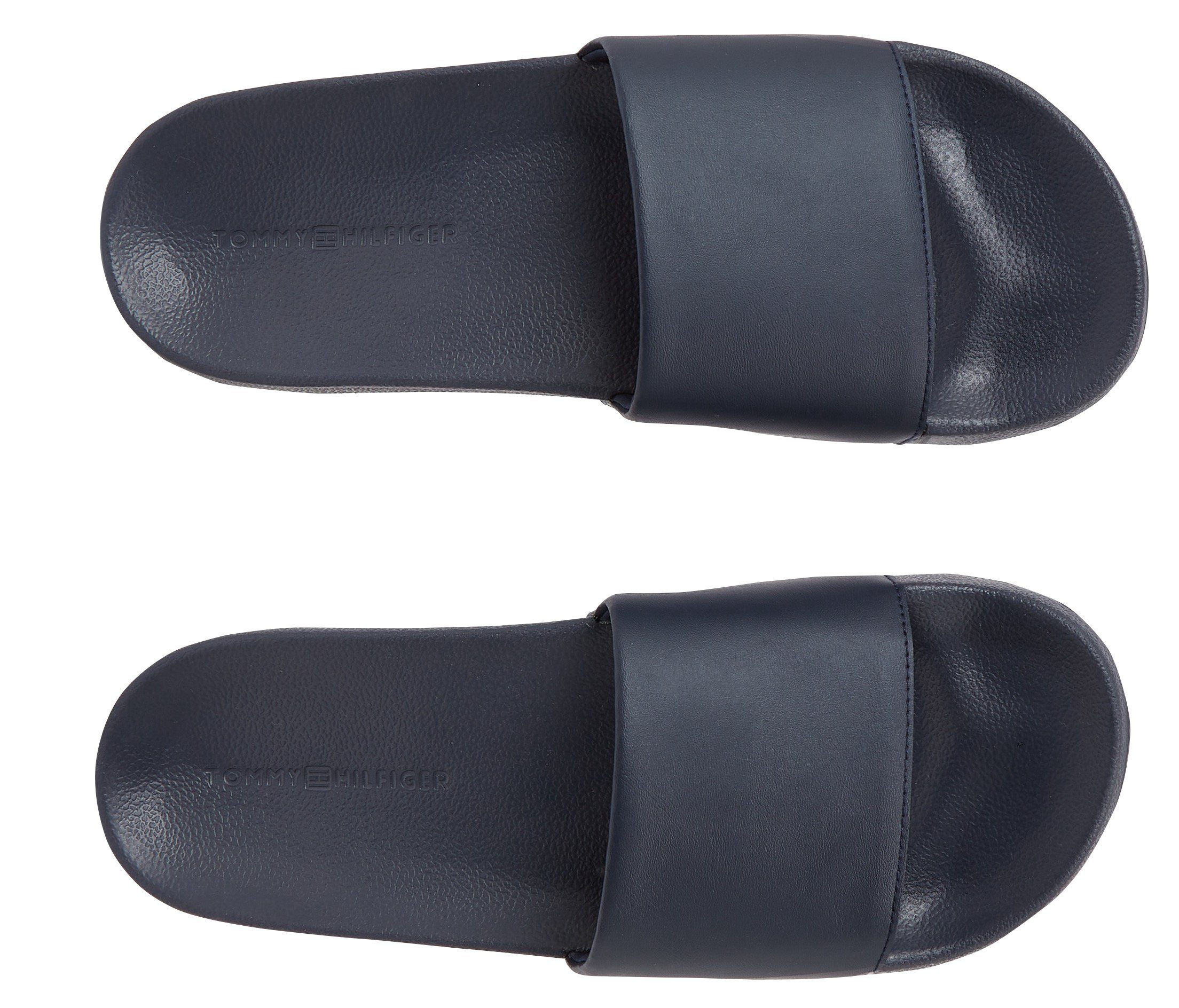 Tommy Hilfiger CORPORATE HILFIGER POOL SLIDE Pantolette mit Logoprägung