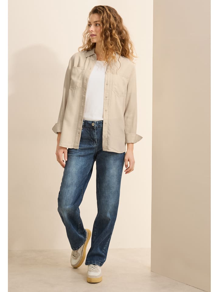 Cecil Bluse in Beige günstig kaufen