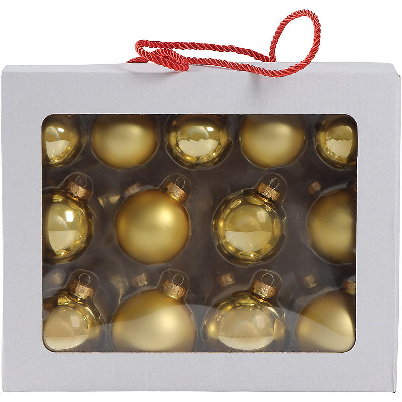 Home Julekule 26-pk champagne