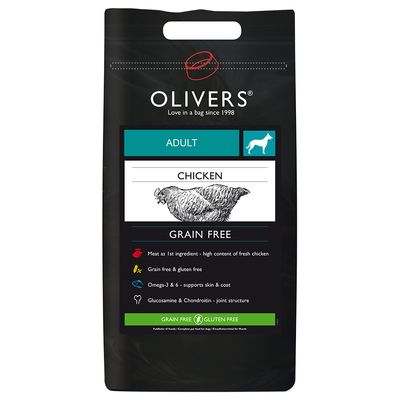 Oliver's Adult Small Breed Getreidefrei mit Huhn