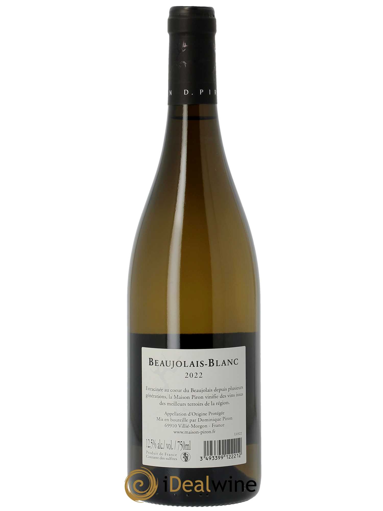 Beaujolais Dominique Piron (Domaine)  2022 - Lot de 1 Bouteille