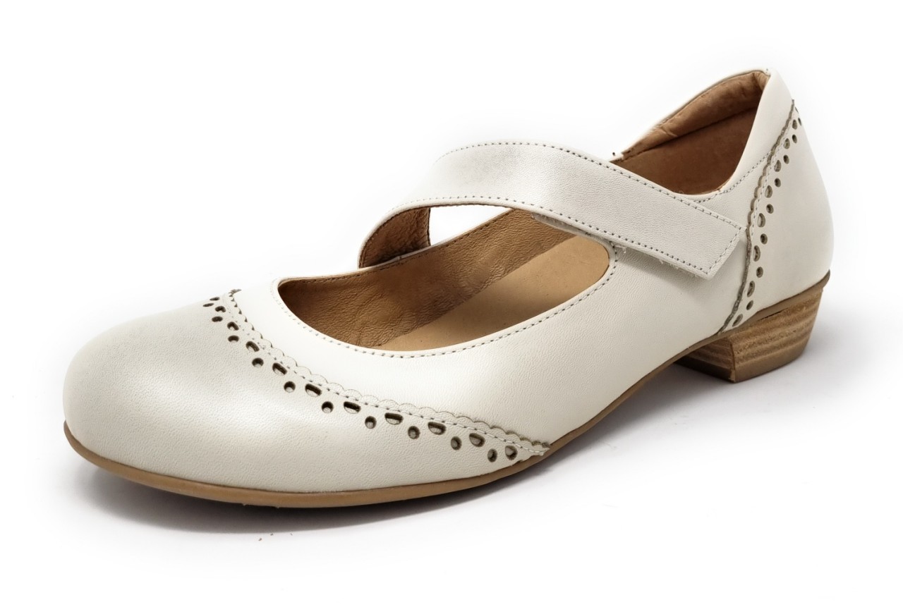 BRAKO Ballerinas weiss