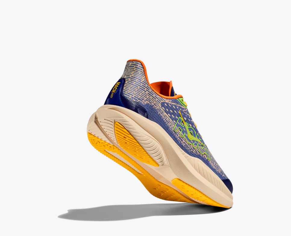 Mach 6 Ultramarine / Electric Tangerine