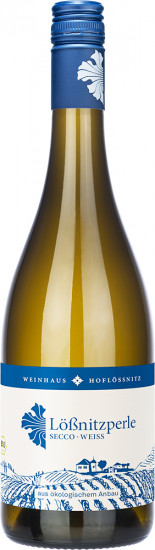 Lößnitzperle weiß Perlwein trocken Bio - Weinhaus Hoflößnitz