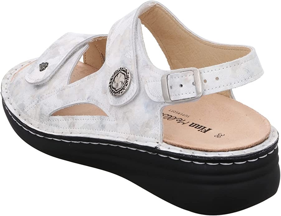 FINN COMFORT Klassische Sandalen weiss