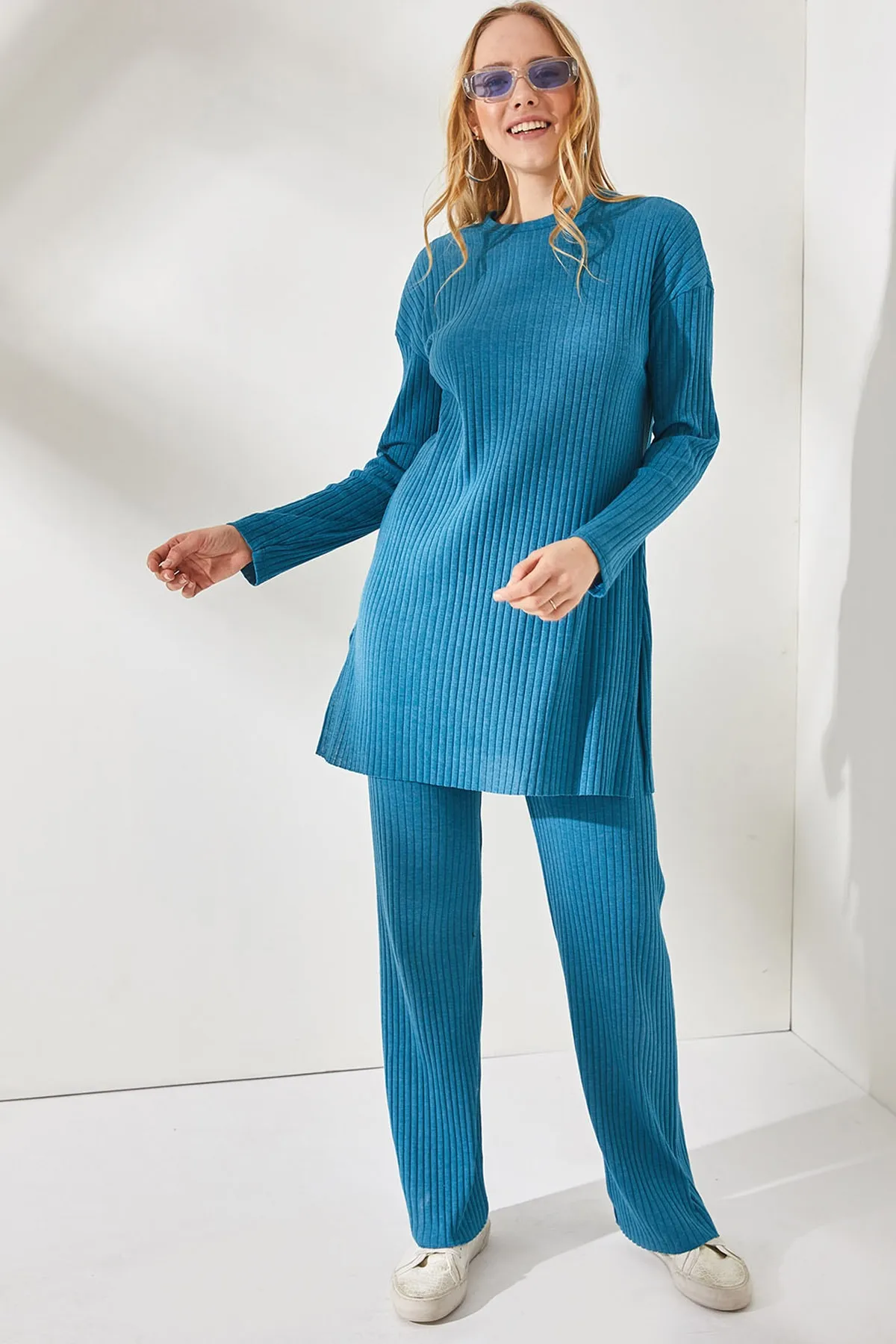 Olalook  Zweiteiler - Blau - Regular Fit