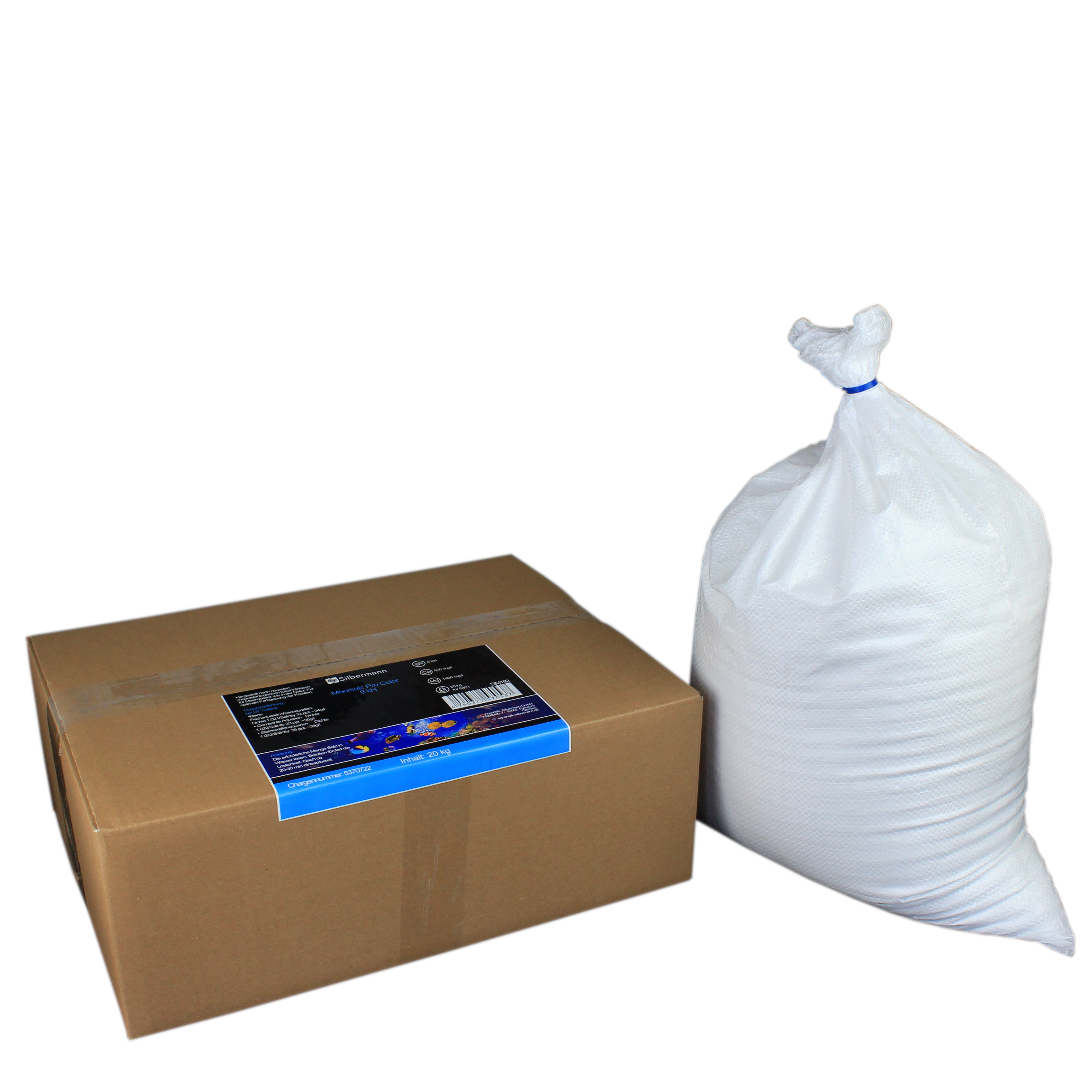 Silbermann Meersalz Silbermann Meersalz pro Color KH 8 - 20 kg KARTON