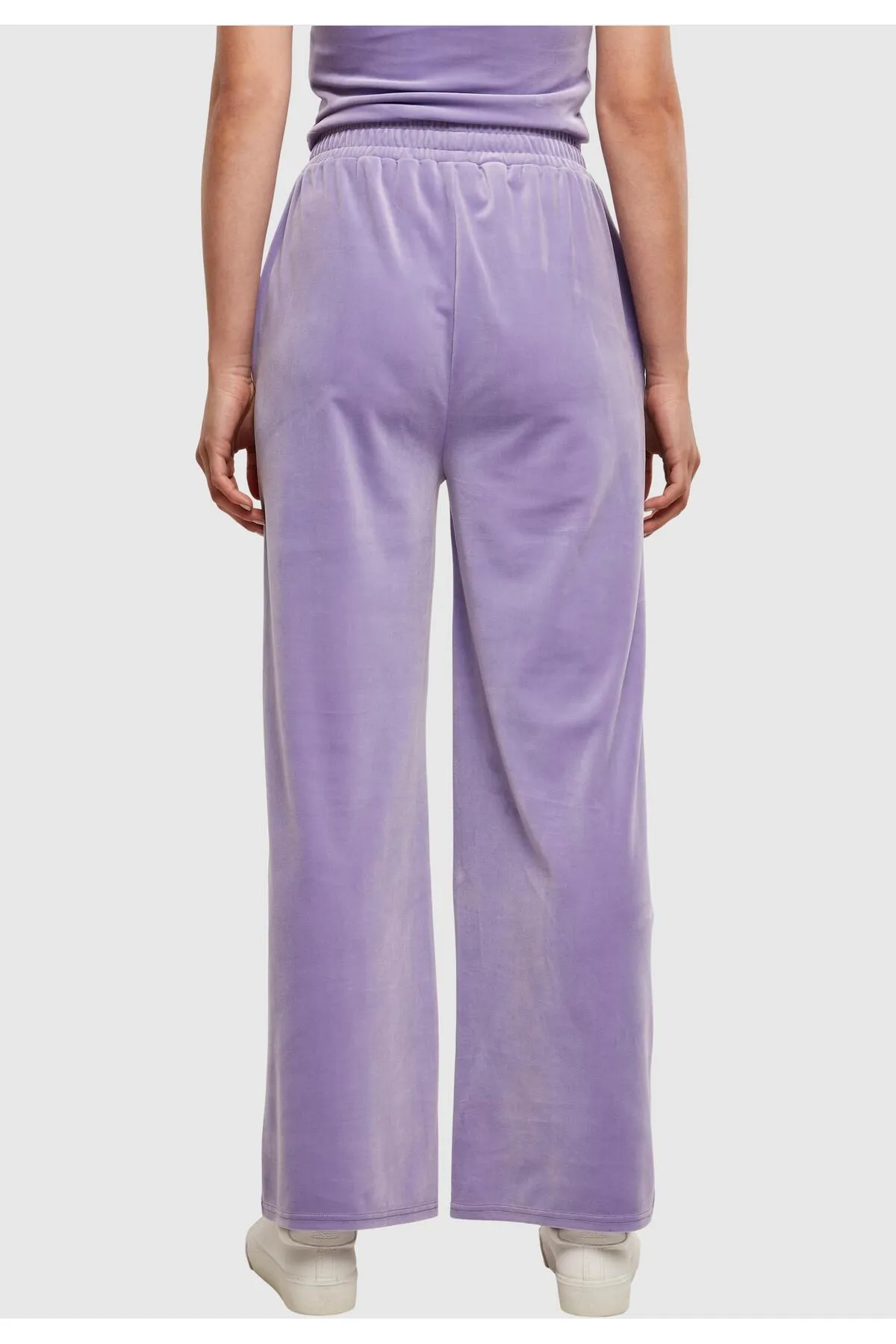 Urban Classics  Damen Sweatpants mit geradem Bein und hoher Taille