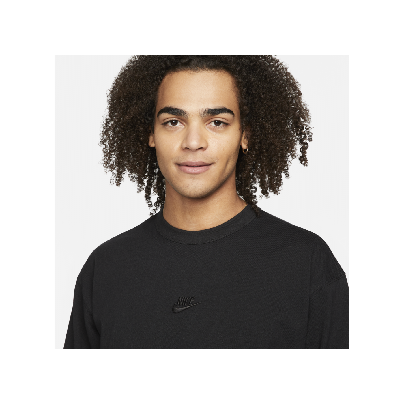 Nike Essential Premium Sweatshirt Schwarz F010