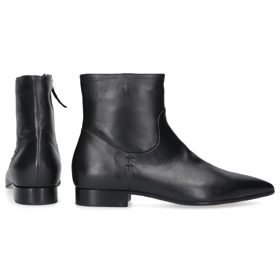 Pomme D`OR - Klassische Stiefeletten 2131 Nappaleder - schwarz