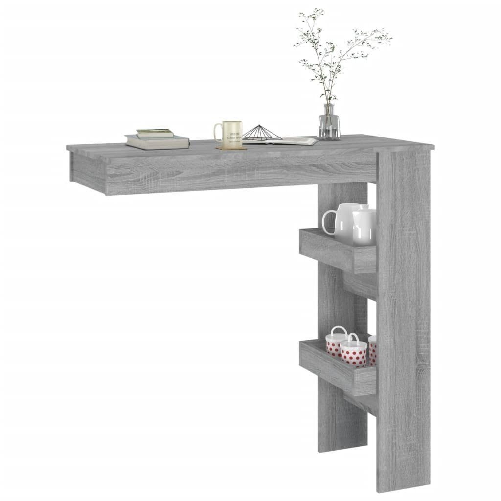 möbelando Tresentisch 3013730 (LxBxH: 45x102x103,5 cm), aus Holzwerkstoff in Grau Sonoma