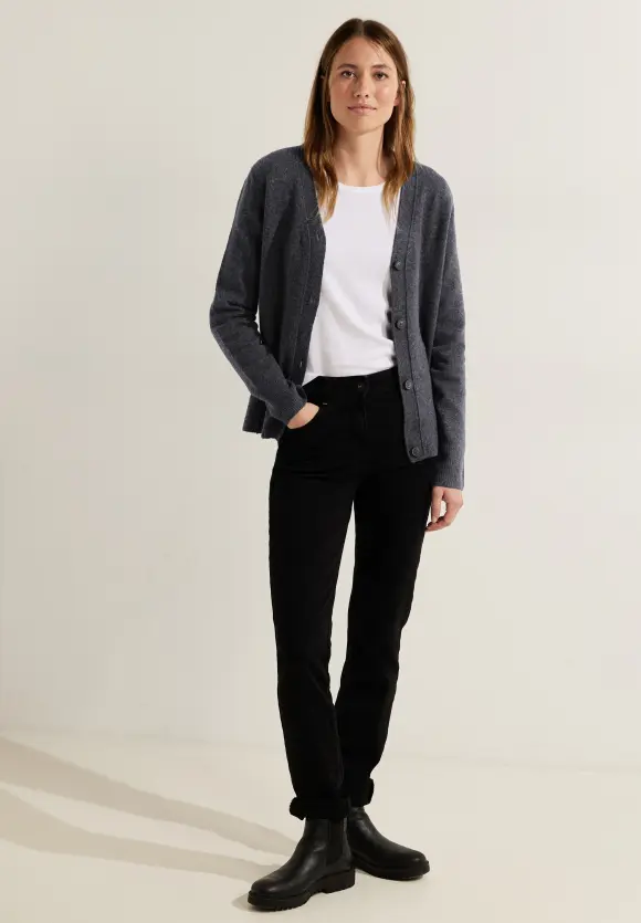 CECIL Cardigan mit Ziernähten