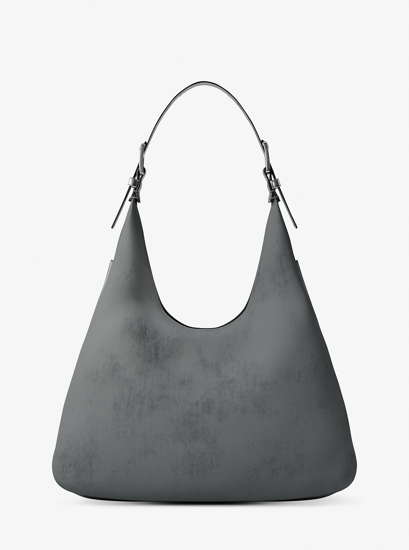Nolita Stor Nubuck Hobo Skulderveske - STORM