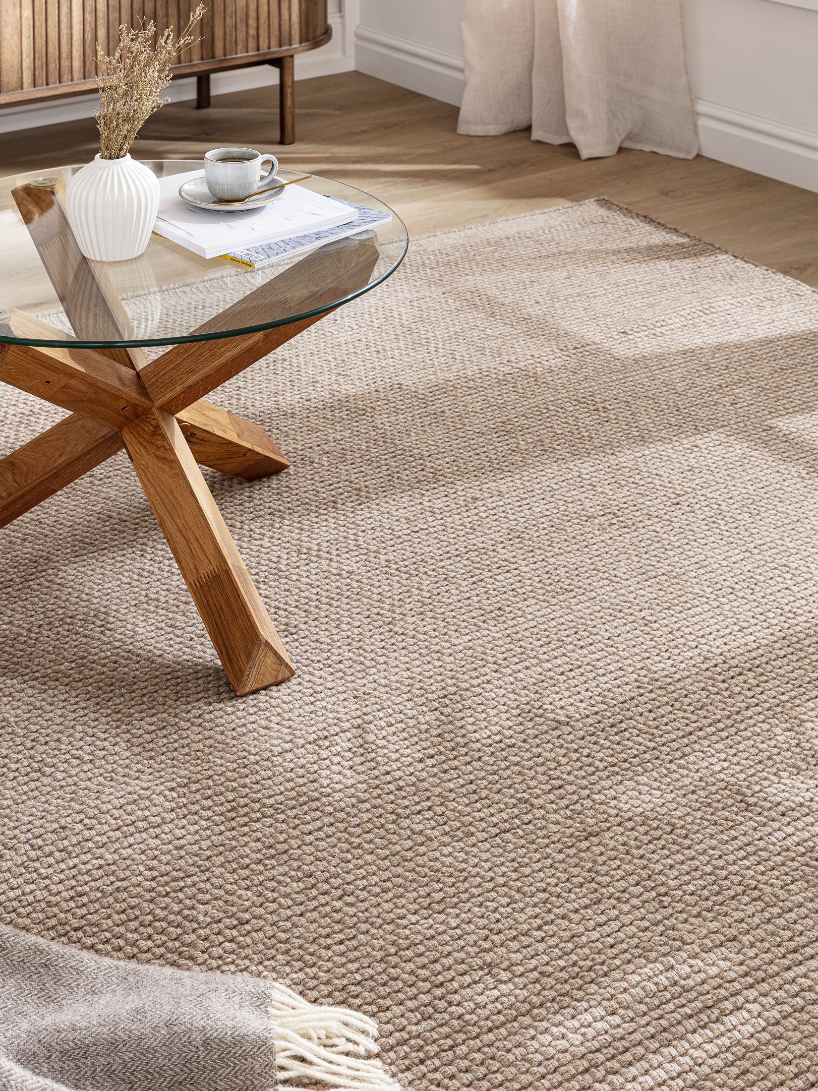 Haderup Woll-Teppich, Sand