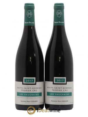 Nuits Saint-Georges 1er Cru Les Vaucrains Henri Gouges  2017 - Lot de 2 Bouteilles