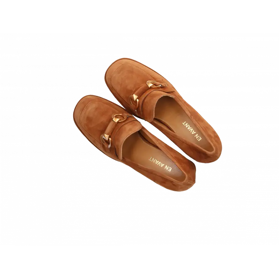 EN AVANT - Pumps 2164 Veloursleder - braun