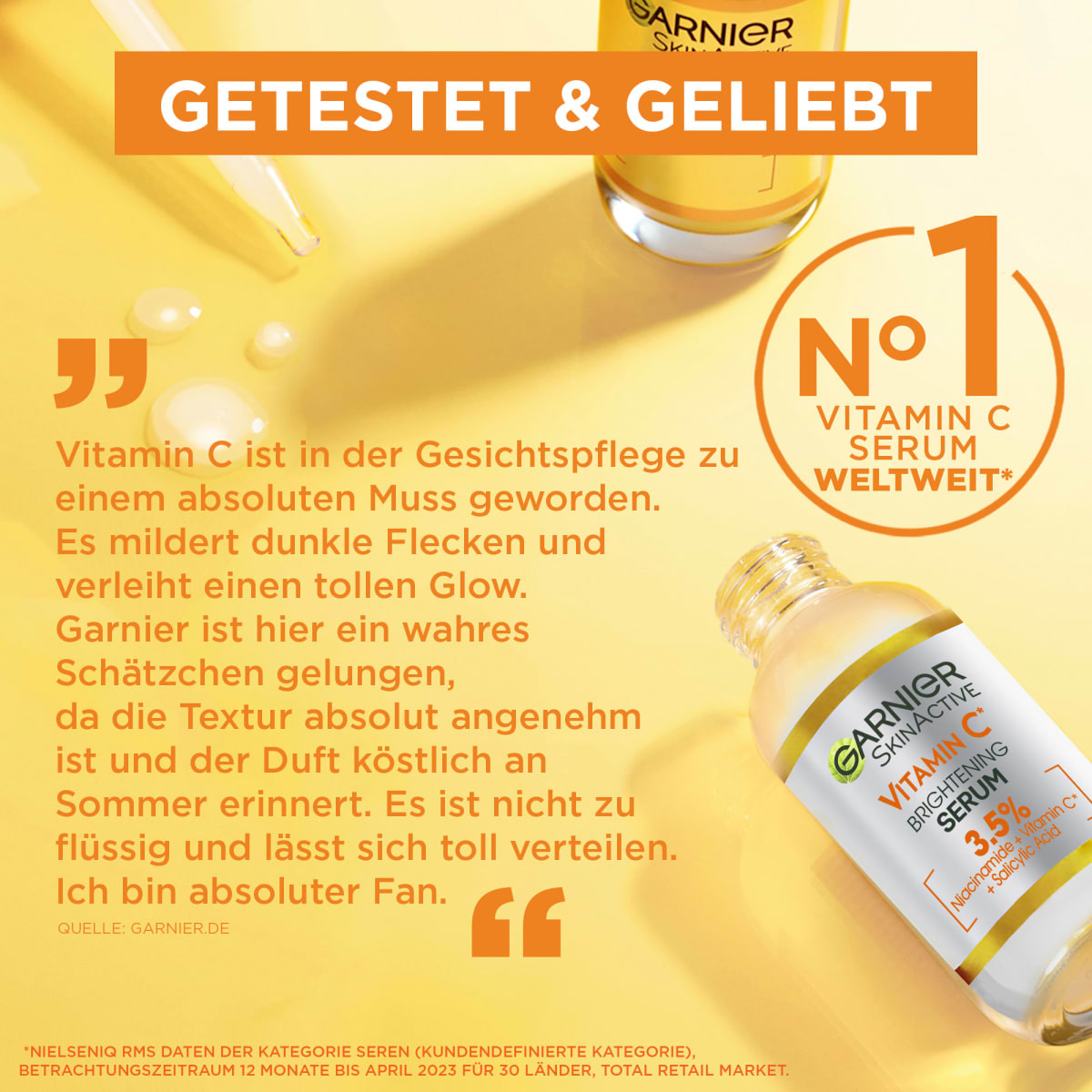 Serum Vitamin C Anti-Dunkle-Flecken, 30 ml