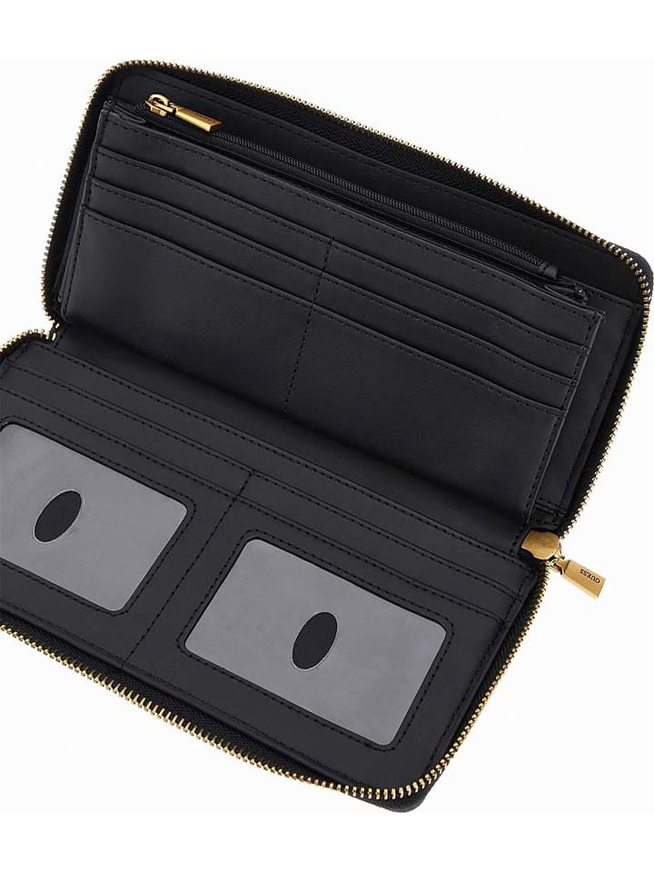 Guess Geldbörse in Schwarz - (B)21 x (H)11 x (T)3 cm günstig kaufen onesize