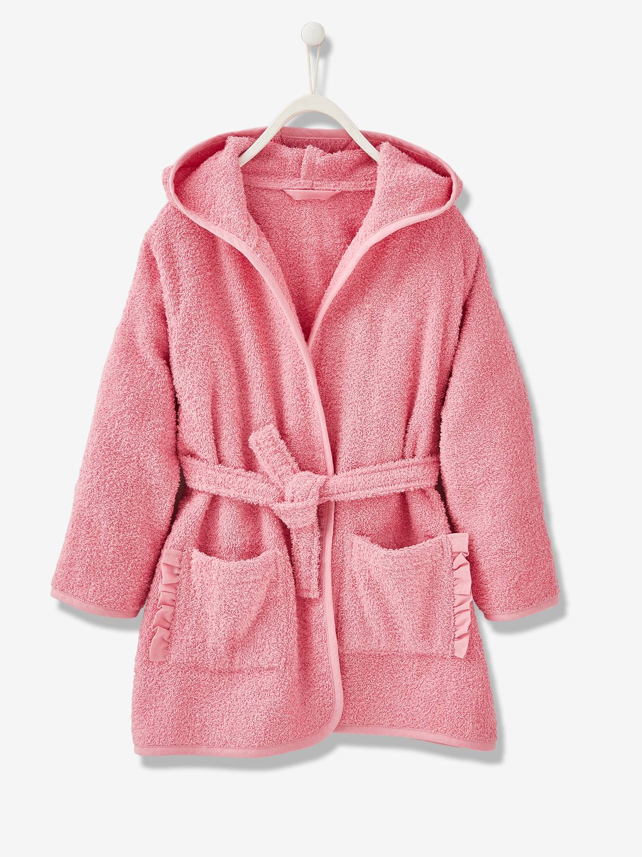 Peignoir enfant Licorne rose