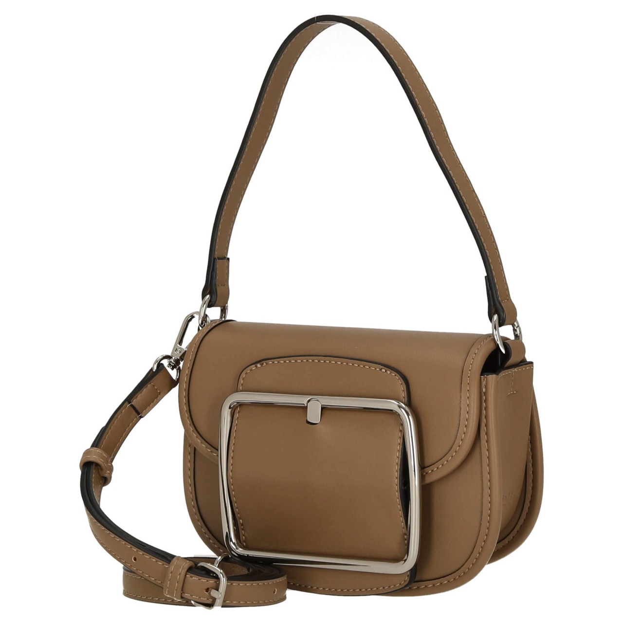 SEIDENFELT Handtaschen schwarz SADDLE