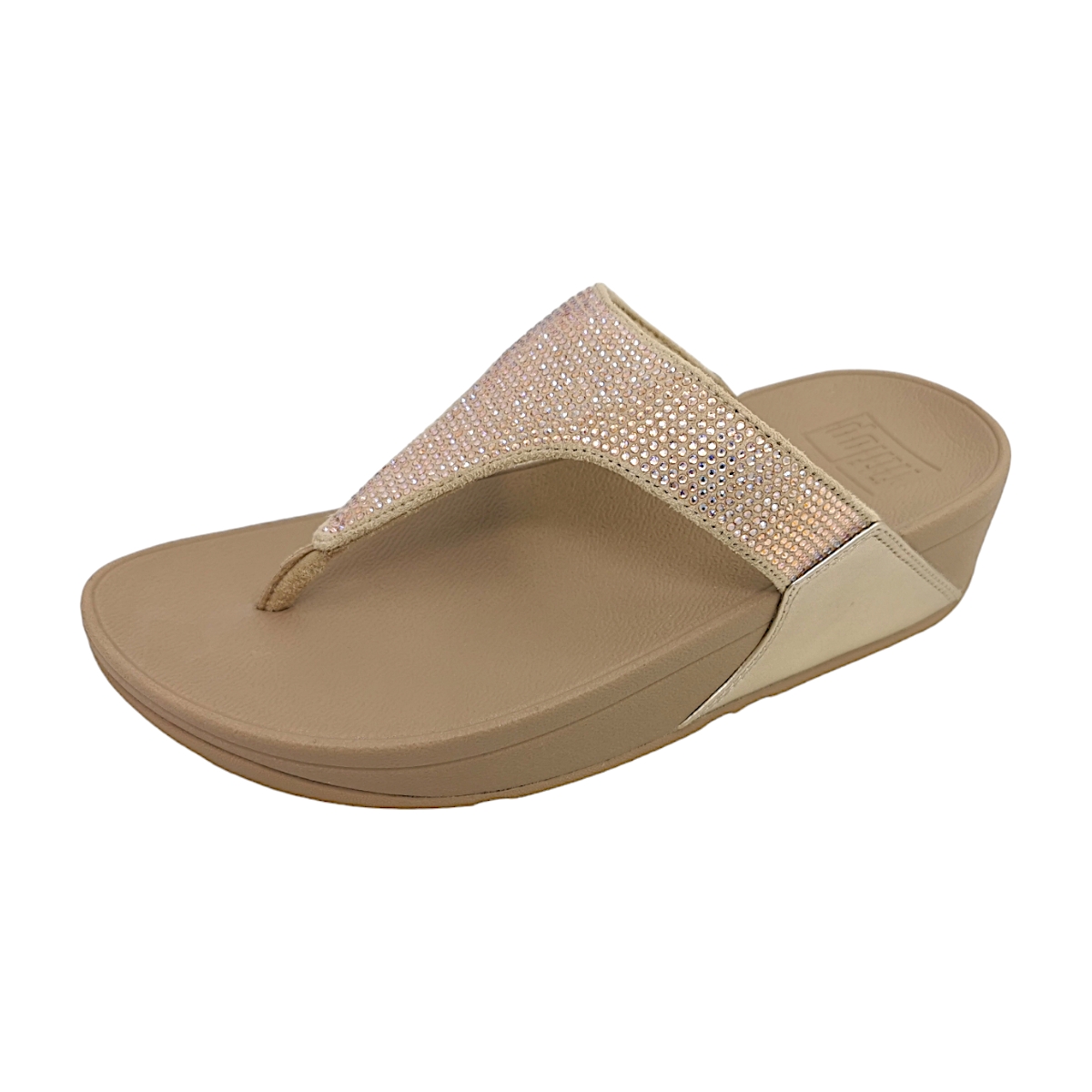 Lulu Crystal Embellished EC5-A94-030 Beige Latte Beige