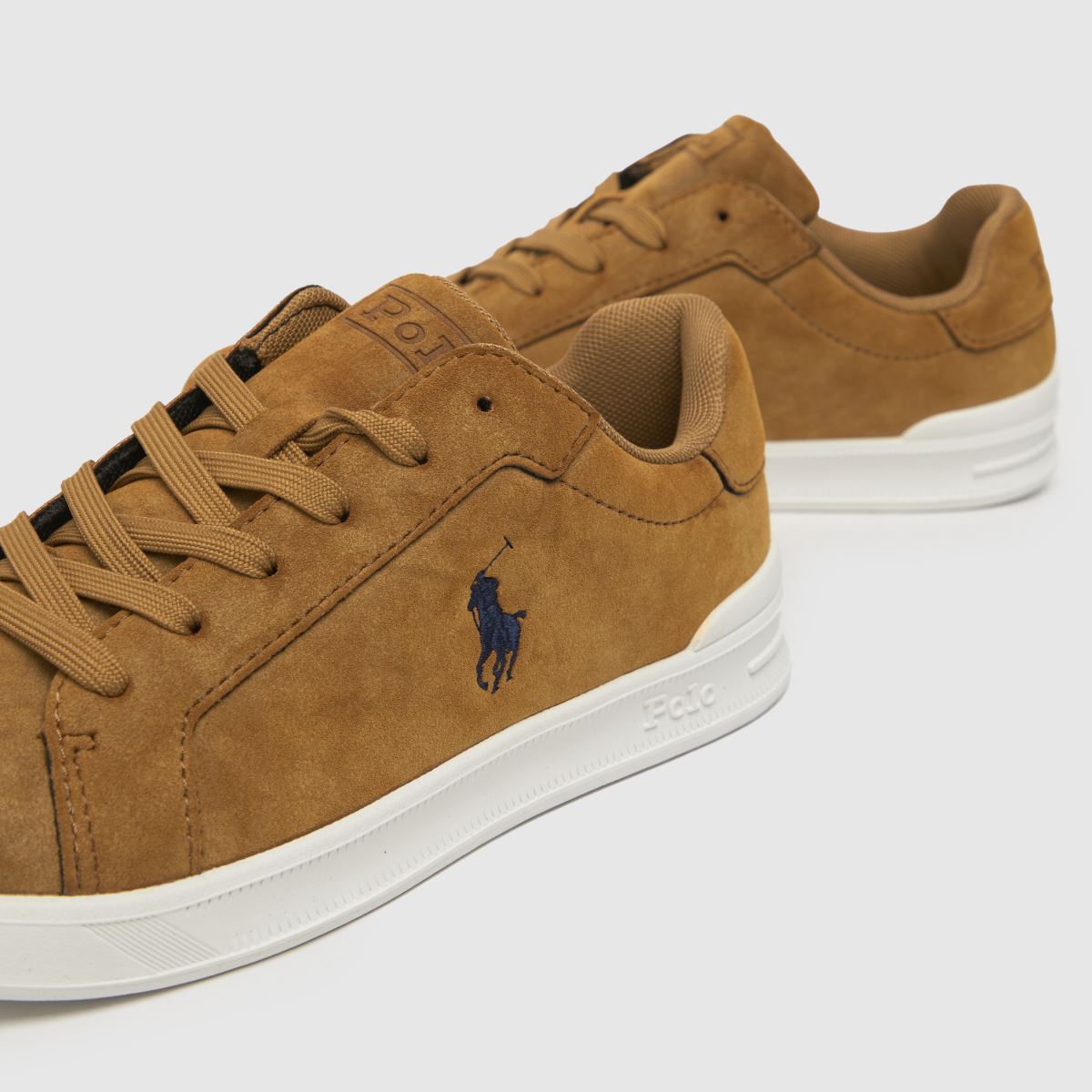 Polo Ralph Lauren barna Heritage Court II fiú gyerek sportcipő