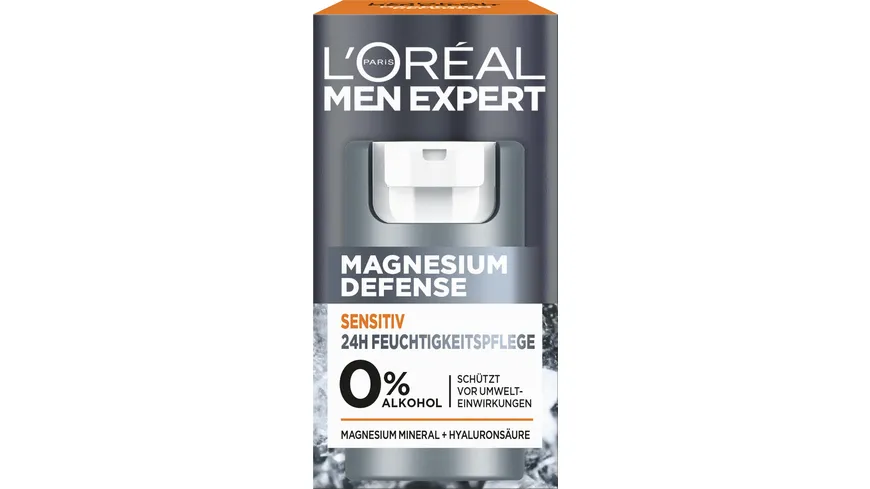 L'Oréal Men Expert Magnesium Defence Feuchtigkeitscreme Gesicht 50 ml