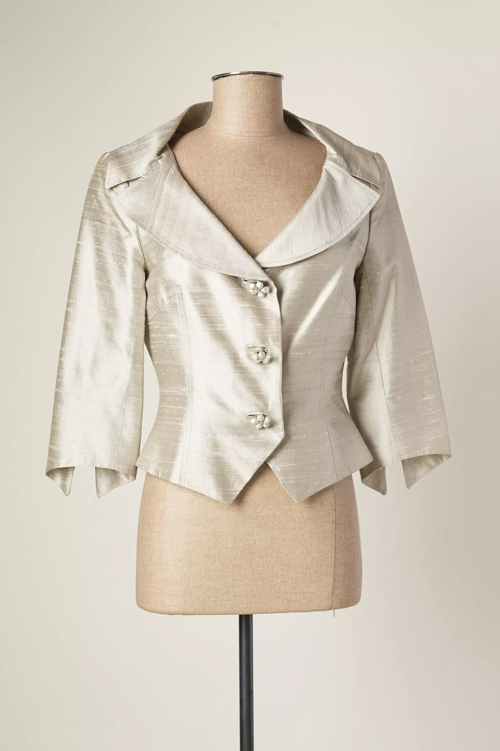 Paule Vasseur Vestecasual Femme couleur gris