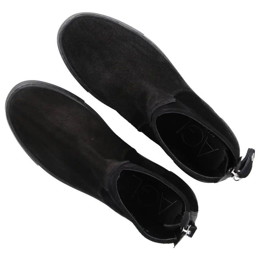 AGL Attilio Giusti Leombruni - Klassische Stiefeletten MEGHAN BOOTIE Veloursleder - schwarz