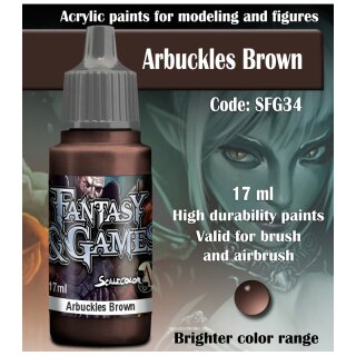 Scale Color: Arbuckles Brown (17 ml)