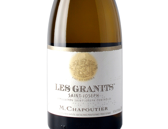 M. Chapoutier Saint-Joseph les Granits Blanc 2021 Rhône Saint-Joseph