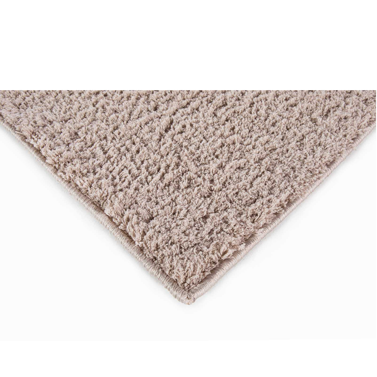HOMCOM Hochflorteppich Beige 120 x 170 x 2,6 cm