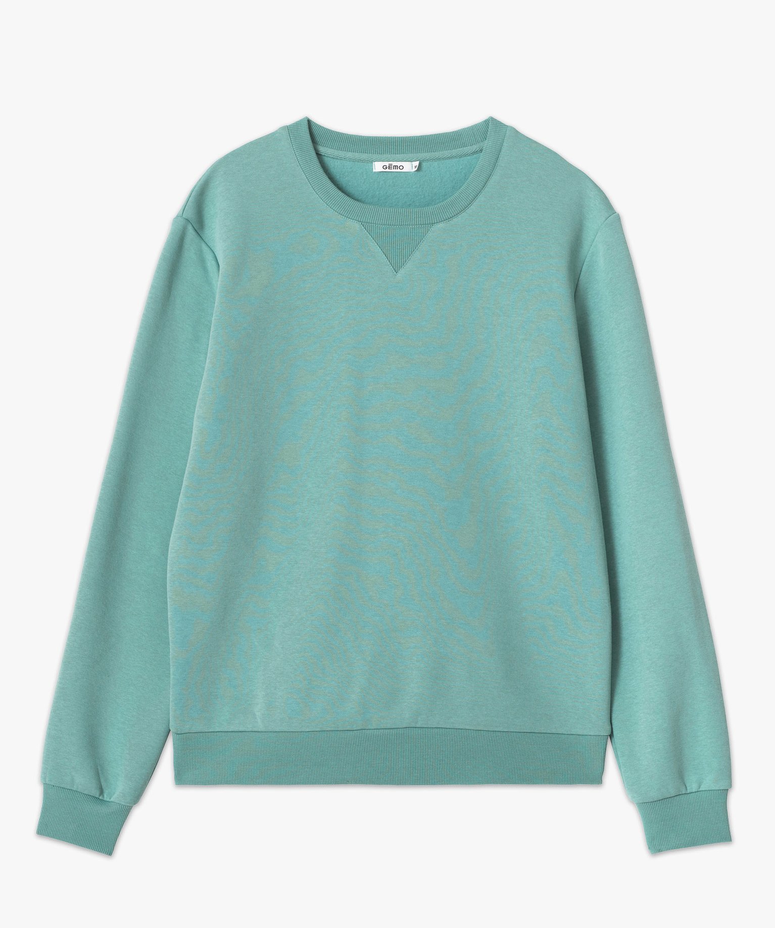 Sweat homme avec intérieur molletonné vert | GEMO