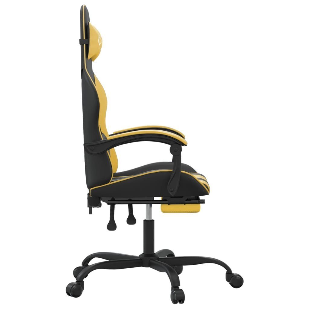 vidaXL Gaming-Stuhl Gaming-Stuhl Blau 57,5 x 59,5 x (121-131) cm Kunstleder