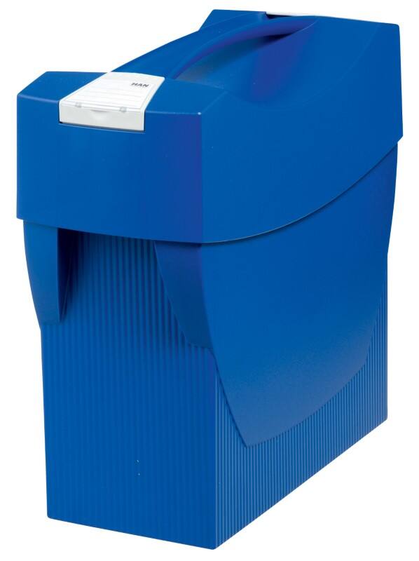 HAN Hängeregistraturbox Swing DIN A4 Blau 39,7 x 15,4 x 34,7 cm
