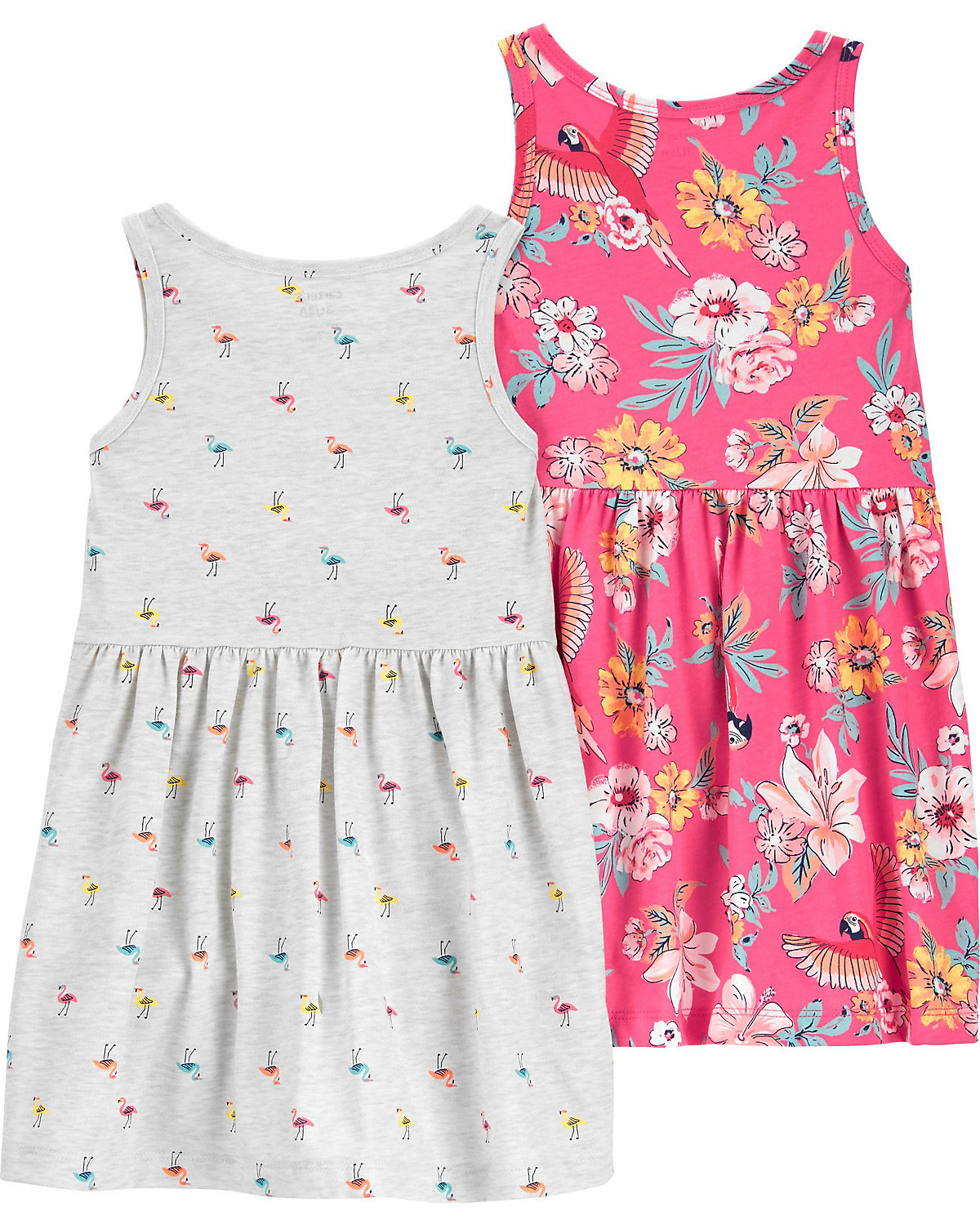 Kinder Jerseykleid Doppelpack